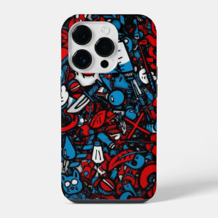 Colourful graffiti  iPhone 14 pro case
