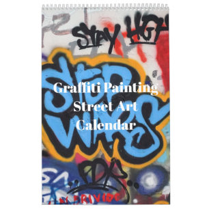 Colourful Graffiti Painting Street Art 2027 Calendar