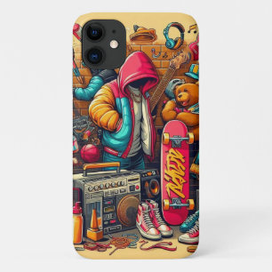 Colourful Graffiti Style Design Case-Mate iPhone Case