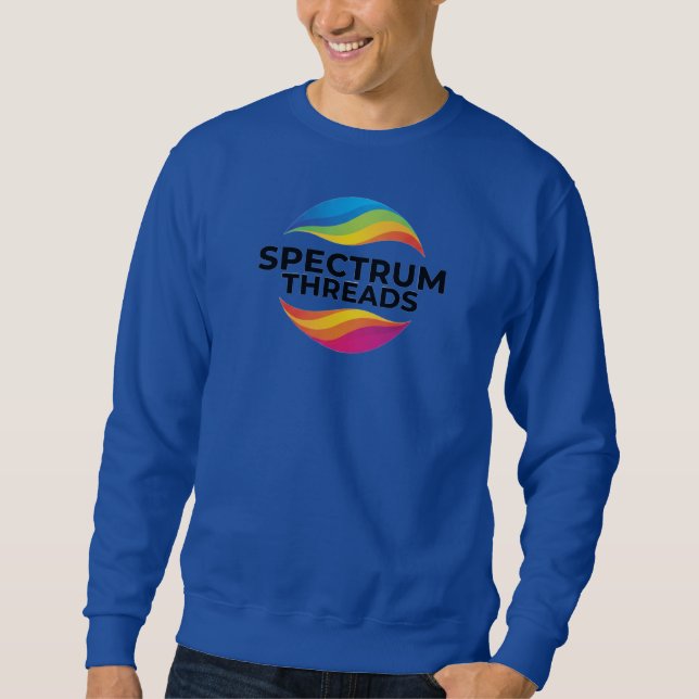 Colourful Graphic Pullover for Creative Style (Front)