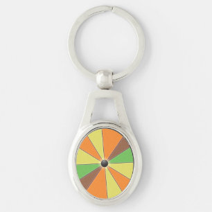 Colourful Graphical Beams Key Ring