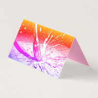 Colourful Graphics Style Brush Paint Splotch