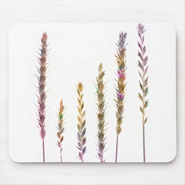 Colourful Grasses Mouse Pad (Front)