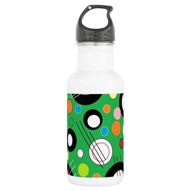 Colourful Green 532 Ml Water Bottle (Front)