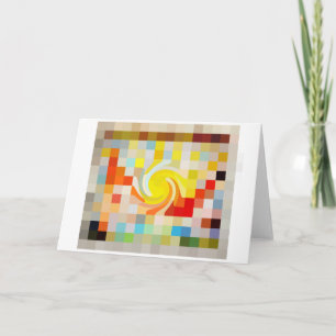 Colourful Greeting Card