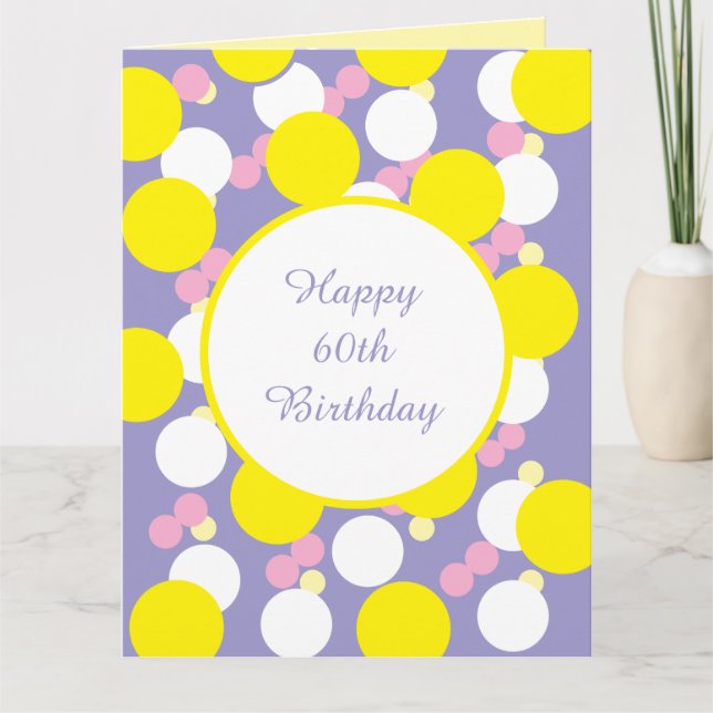 Colourful Greeting Card (Front)
