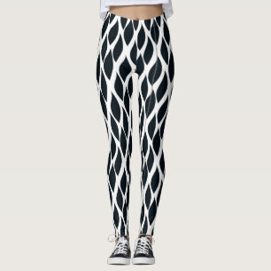 Colourful Grid Pattern  Leggings