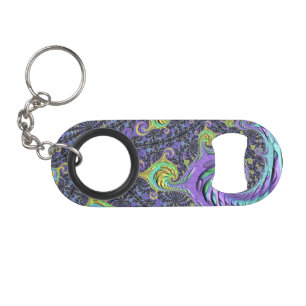 Colourful Groovy Boho Hippie Funky Abstract Fracta