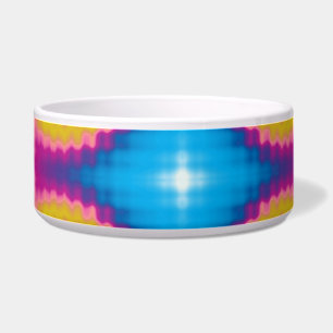 Colourful groovy funky retro tie dye pattern pet