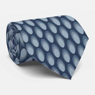 Colourful Groovy Retro 70s Pattern Neck Tie