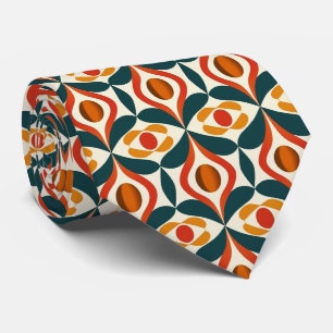 Colourful Groovy Retro Neck Tie