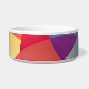 Colourful Grunge: Geometric Triangles Background