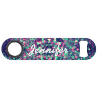 Colourful Grunge Kaleidoscope Pattern Monogram