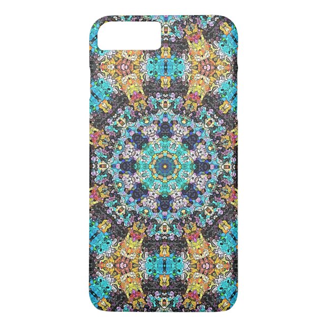 Colourful Grunge Mandala Case-Mate iPhone Case (Back)
