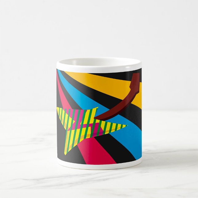 Colourful Guitar Coffee Mug (Creator Uploaded)