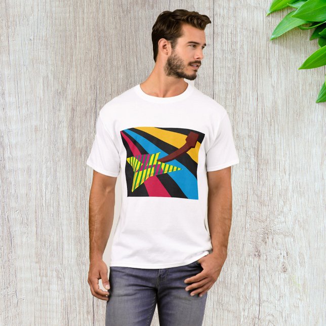 Colourful Guitar T-Shirt (Creator Uploaded)