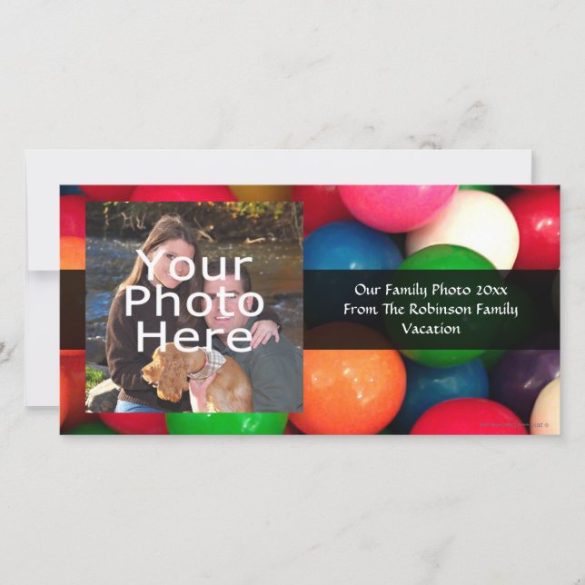 Colourful Gum Ball Candy (Front)