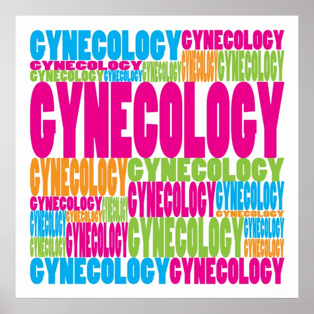 Colourful Gynaecology Poster (Front)