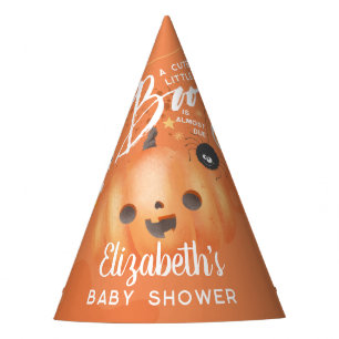 Colourful Halloween Baby Shower Boo Themed Party Hat