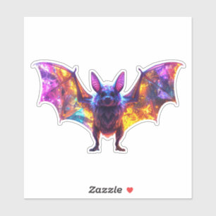 Colourful Halloween Bat