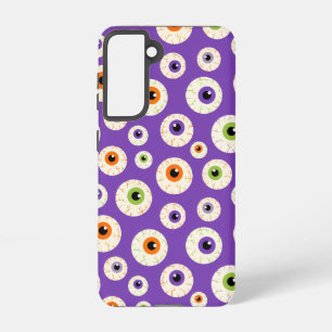 Colourful Halloween Eyeballs Pattern Samsung Galaxy Case
