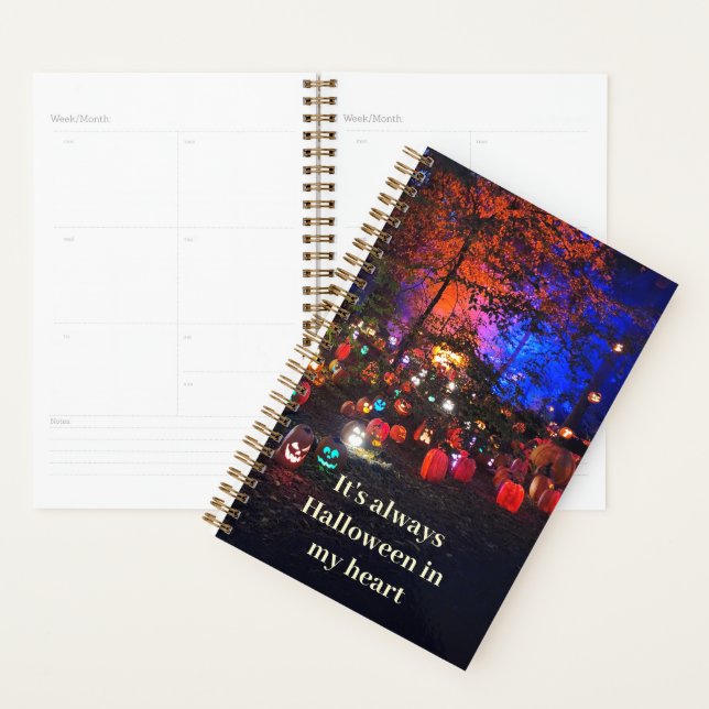 Colourful Halloween Pumpkins Planner (Display)
