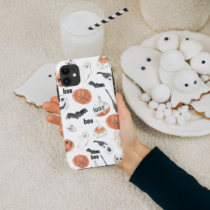 Colourful Halloween Scary Pattern  Happy Halloween Case-Mate iPhone Case