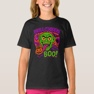 Colourful Halloween Zombie Clothes Unisex Spooky T-Shirt