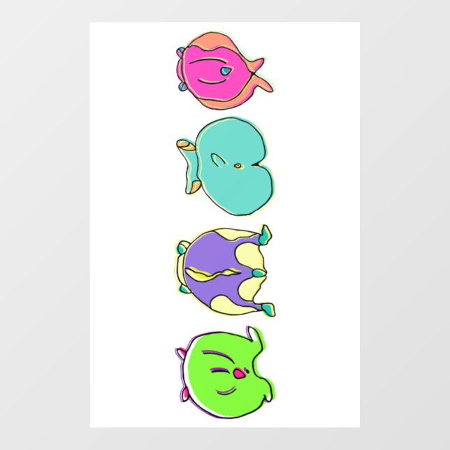 Colourful Hamster Butts (Sheet)