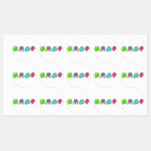 Colourful Hamster Butts