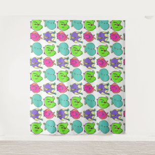 Colourful Hamster Butts Pattern Tapestry