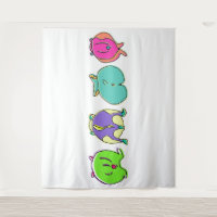Colourful Hamster Butts