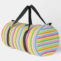 Colourful hand drawn stripes pattern