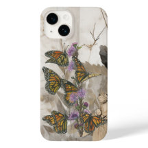 Colourful Hand-Painted Monarch Butterflies