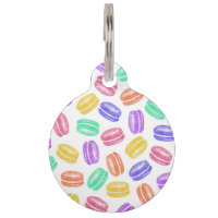 Colourful Hand Painted Watercolor Macaroon Cookies