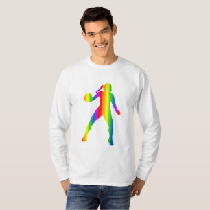 Colourful Handball Rainbow Long Sleeve T-Shirt