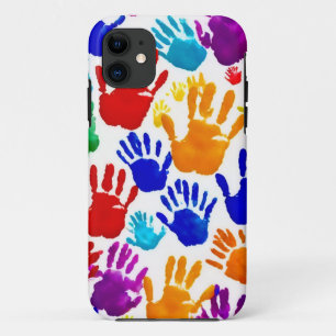 Colourful HandPrint Case-Mate iPhone Case