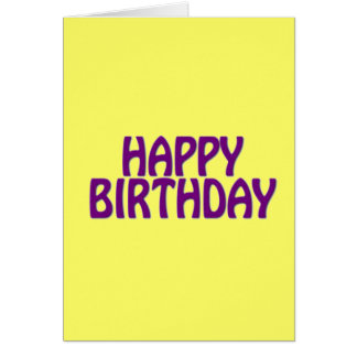 Colourful Happy Birthday