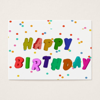 Colourful Happy Birthday Party