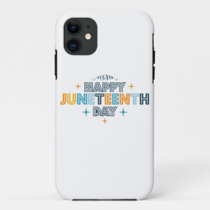 Colourful Happy Juneteenth Day Case-Mate iPhone Case