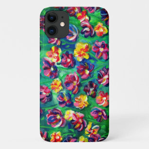 Colourful Happy Little Flowers Original Artwork Case-Mate iPhone Case