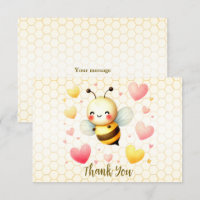 Colourful Happy Little Honey Bee Baby Shower Cute