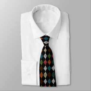 Colourful Harlequin Diamond Tie