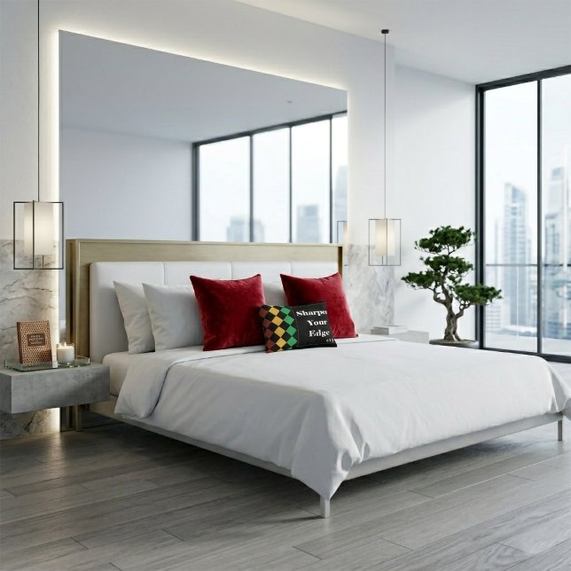 Colourful Harlequin Lumbar Pillow (Creator Uploaded)