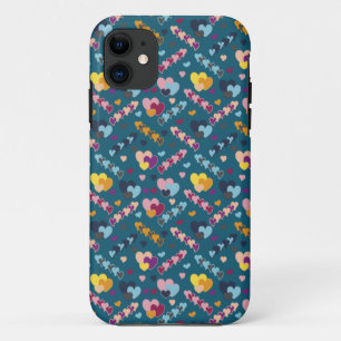 Colourful Heart Pattern Case-Mate iPhone Case