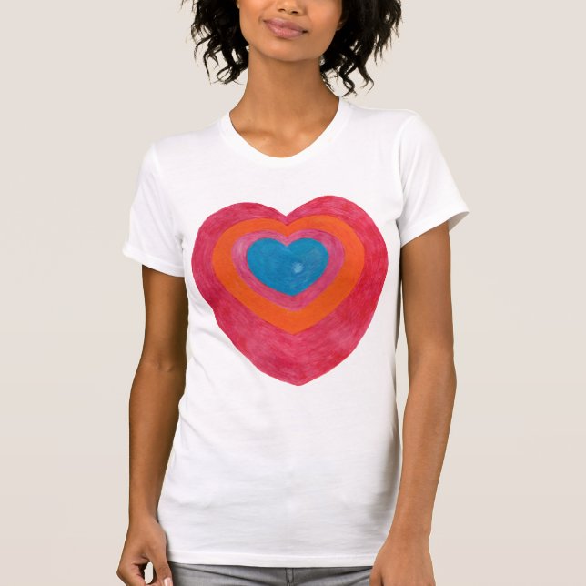 Colourful Heart Shirt (Front)