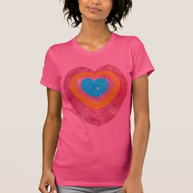 Colourful Heart Shirt (Front)