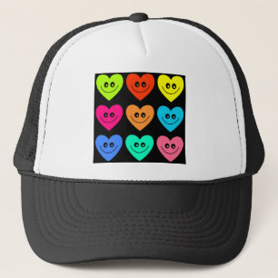 Colourful Heart Trucker Hat