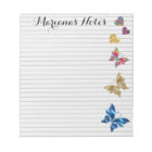 Colourful hearts and butterflies background,