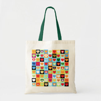 Colourful hearts, bag